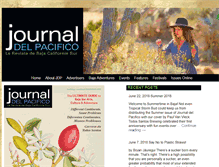 Tablet Screenshot of journaldelpacifico.com